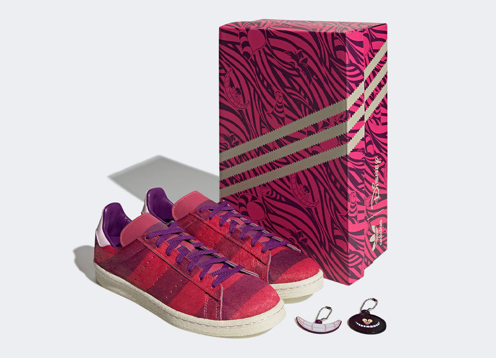 Những hình ảnh mới nhất của BST DISNEY × ADIDAS ORIGINALS CAMPUS 80S “CHESHIRE CAT”