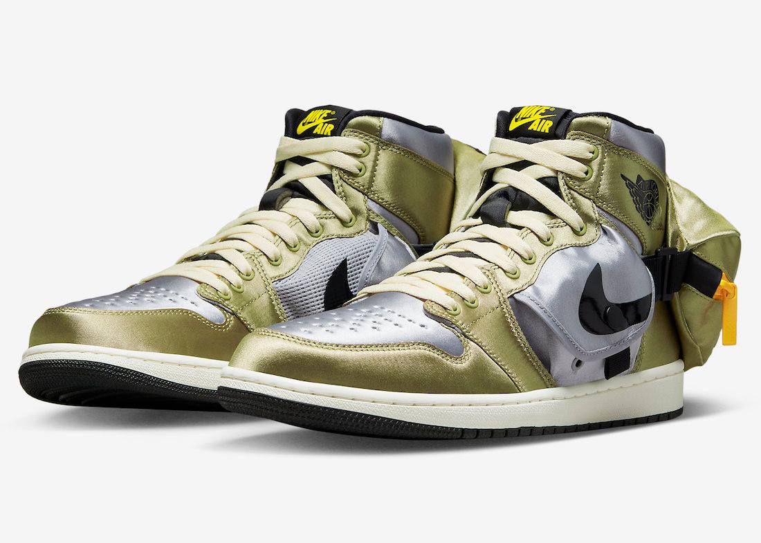 New look of NIKE AIR JORDAN 1 UTILITY “NEUTRAL OLIVE”