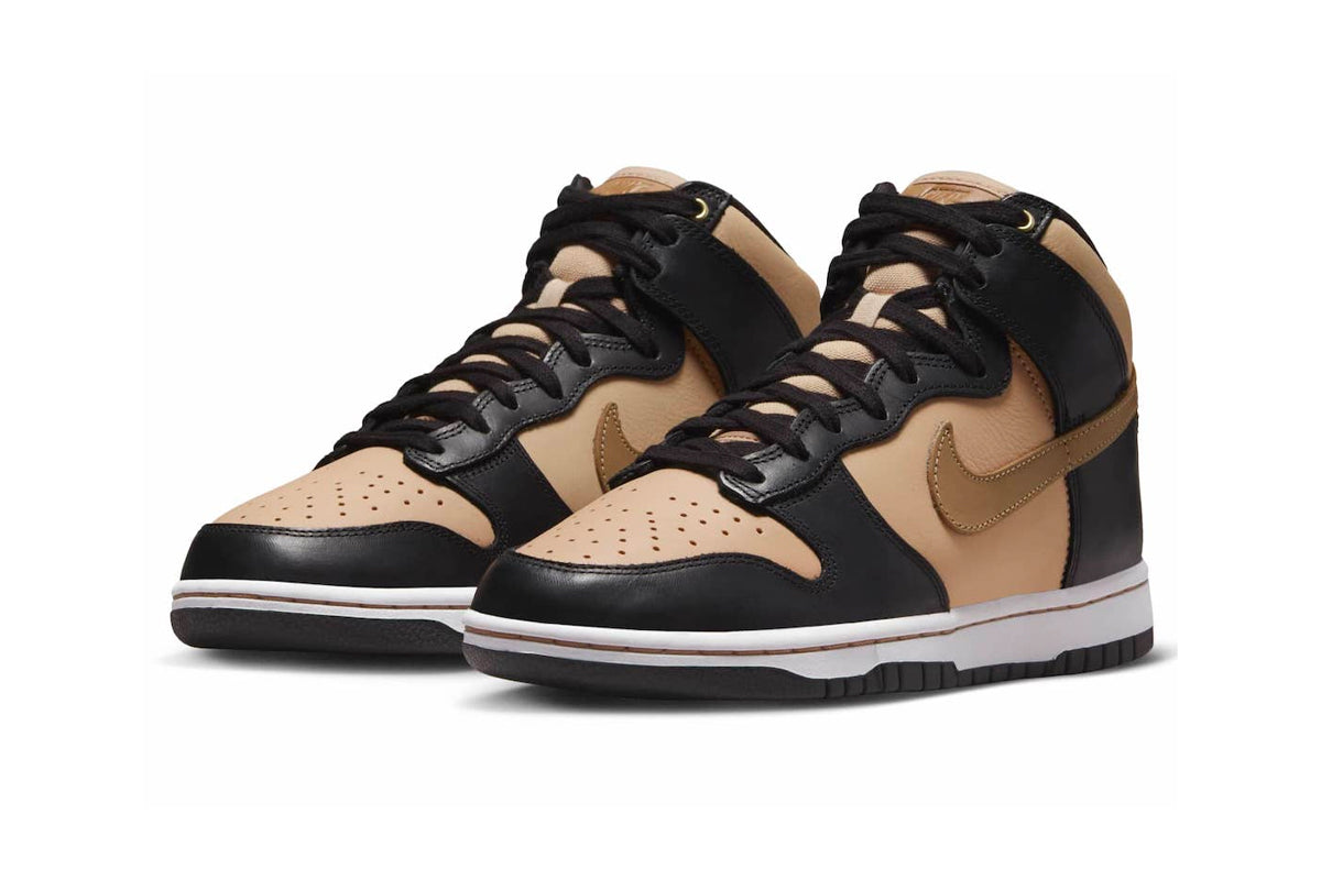 Official Images of the NIKE DUNK HIGH LXX "BLACK FLAX"