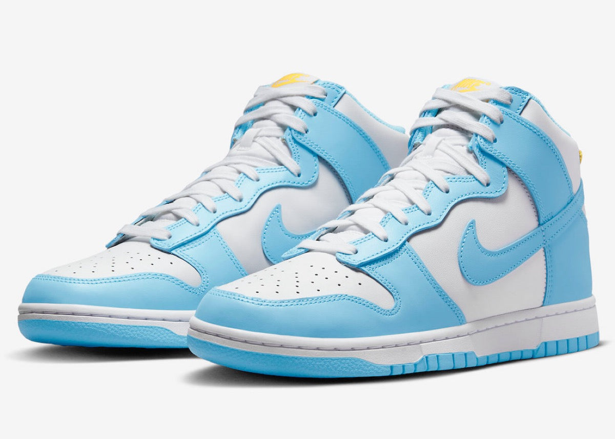 Những hình ảnh chính thức NIKE DUNK HIGH RETRO "BLUE CHILL"