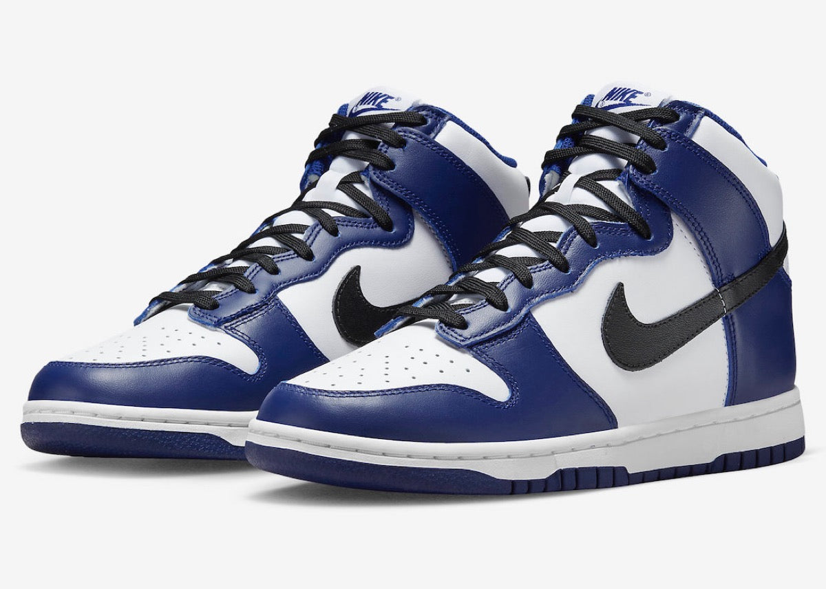 NIKE Releases DUNK HIGH “DEEP ROYAL BLUE”