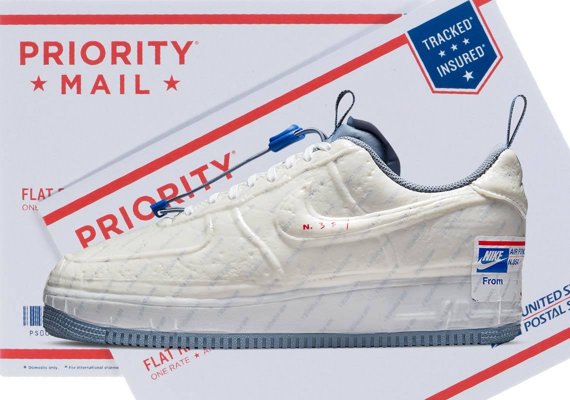 NIKE AIR FORCE 1 EXPERIMENTAL "POSTAL GHOST" is releasing soon