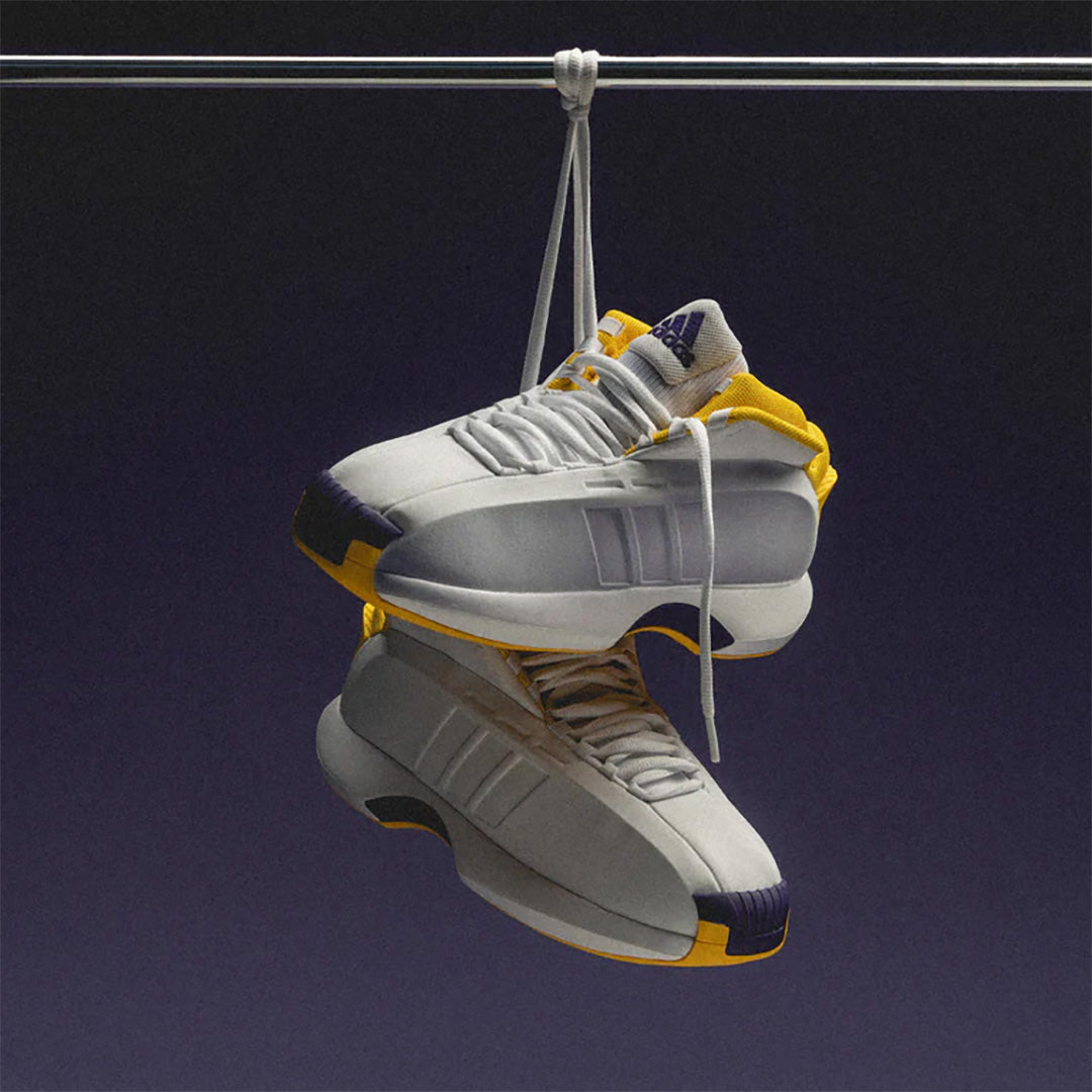 The shoe-loving community is excited about the upcoming ADIDAS ORIGINALS CRAZY 1 “LAKERS” version