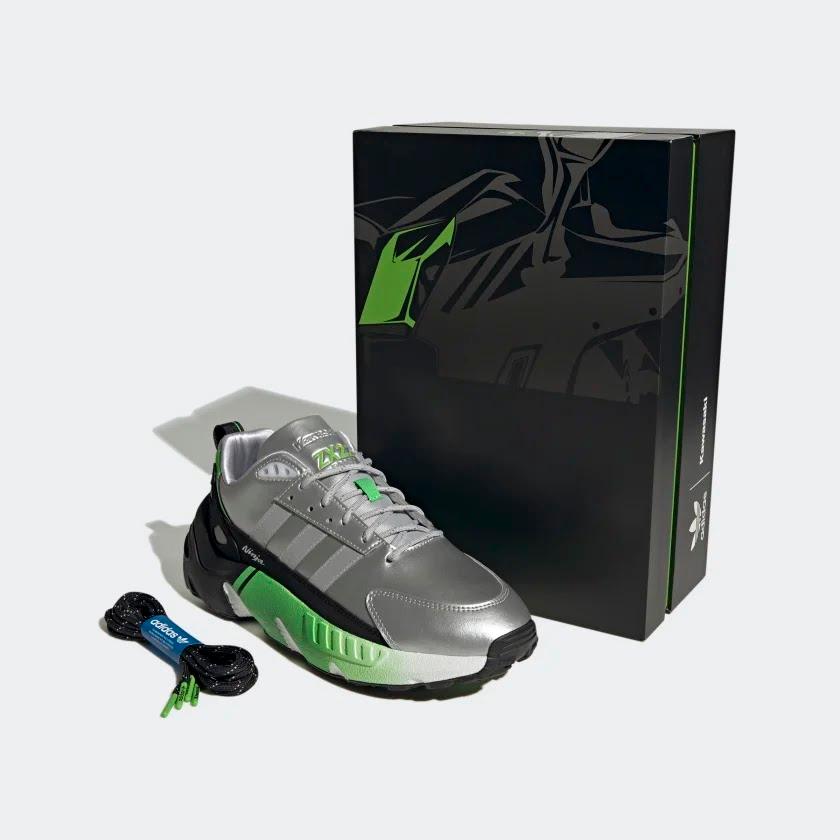 KAWASAKI will collaborate with adidas to bring its strength to the Originals ZX22.