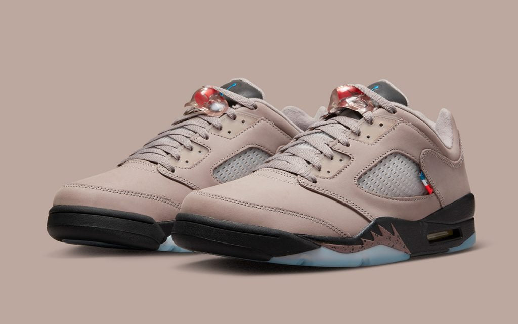 PSG reunites JORDAN with Jordan 5 Low "Pumice"