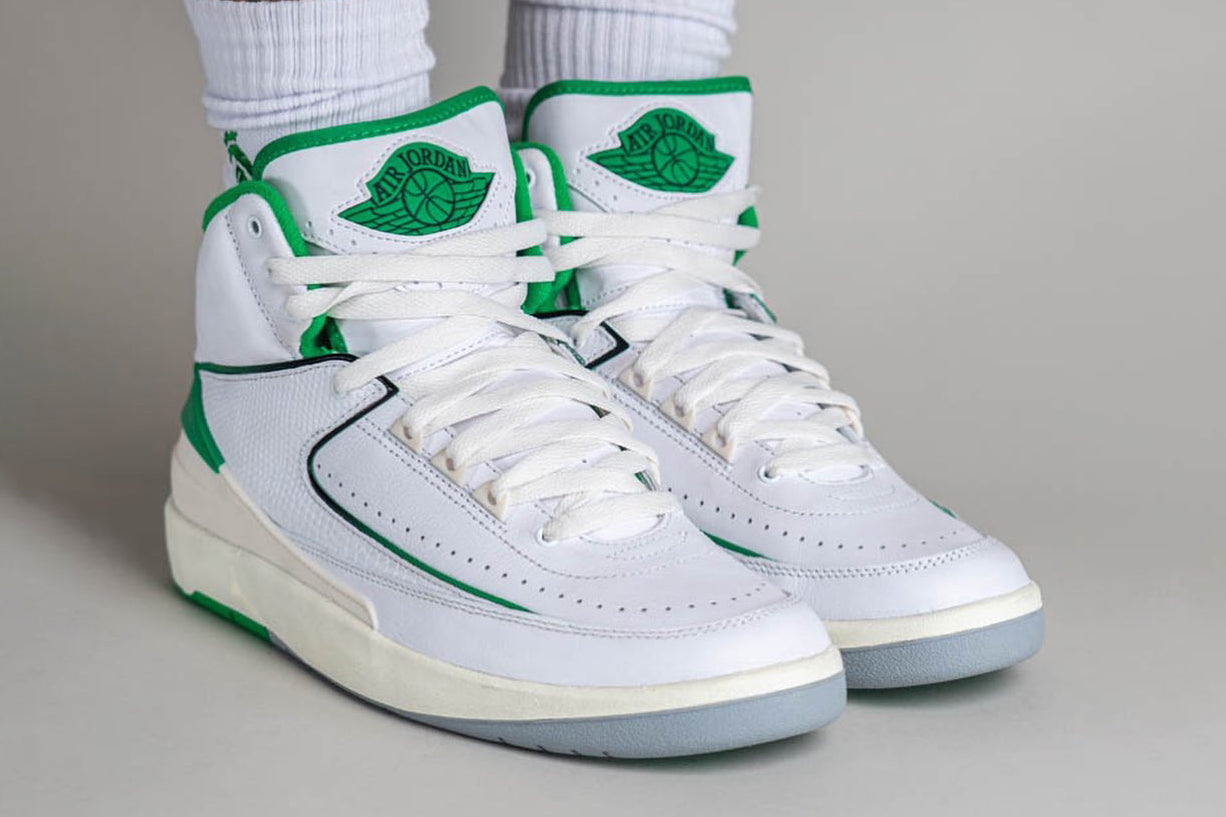 AIR JORDAN 2 RETRO returns in “LUCKY GREEN”