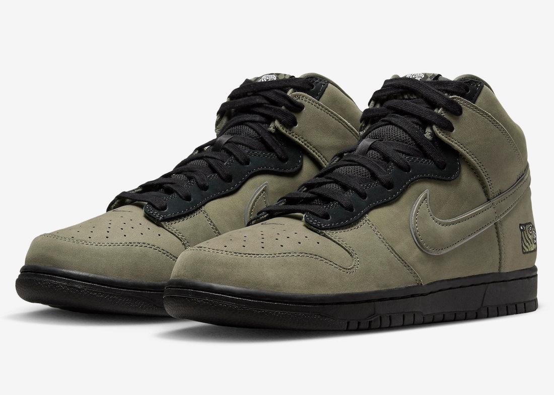 SOULGOODS - nhãn quần áo Trung Quốc kết hợp với NIKE DUNK HIGH