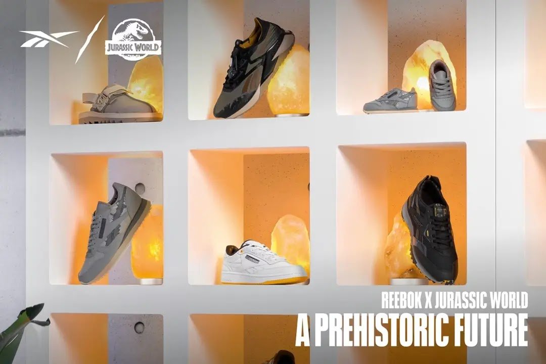 REEBOK collaborates with JURASSIC WORLD DOMINION to launch the "EXPANDED" collection