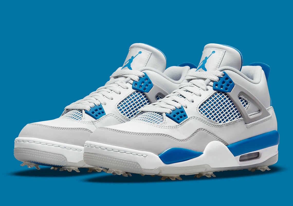 Official Images // Air Jordan 4 Golf “Military Blue”