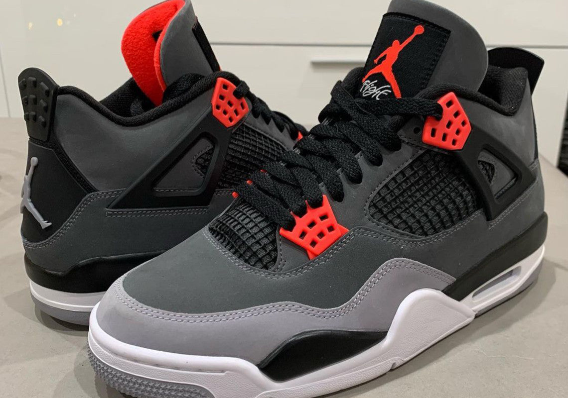 Những hình đầu tiên về Air Jordan 4 "Infrared 23"