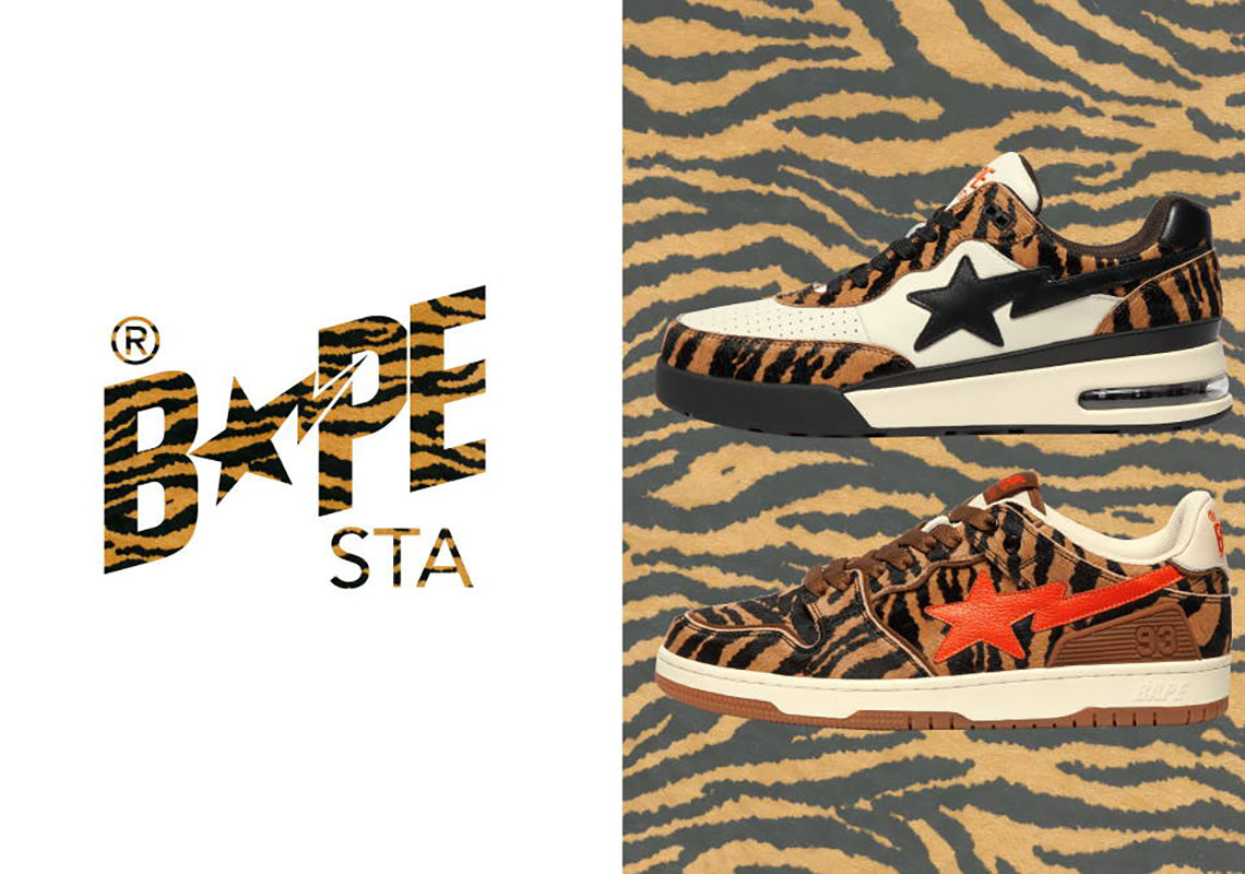 A BATHING APE "Year of the Tiger" With STA COLOR AND SK8 STA