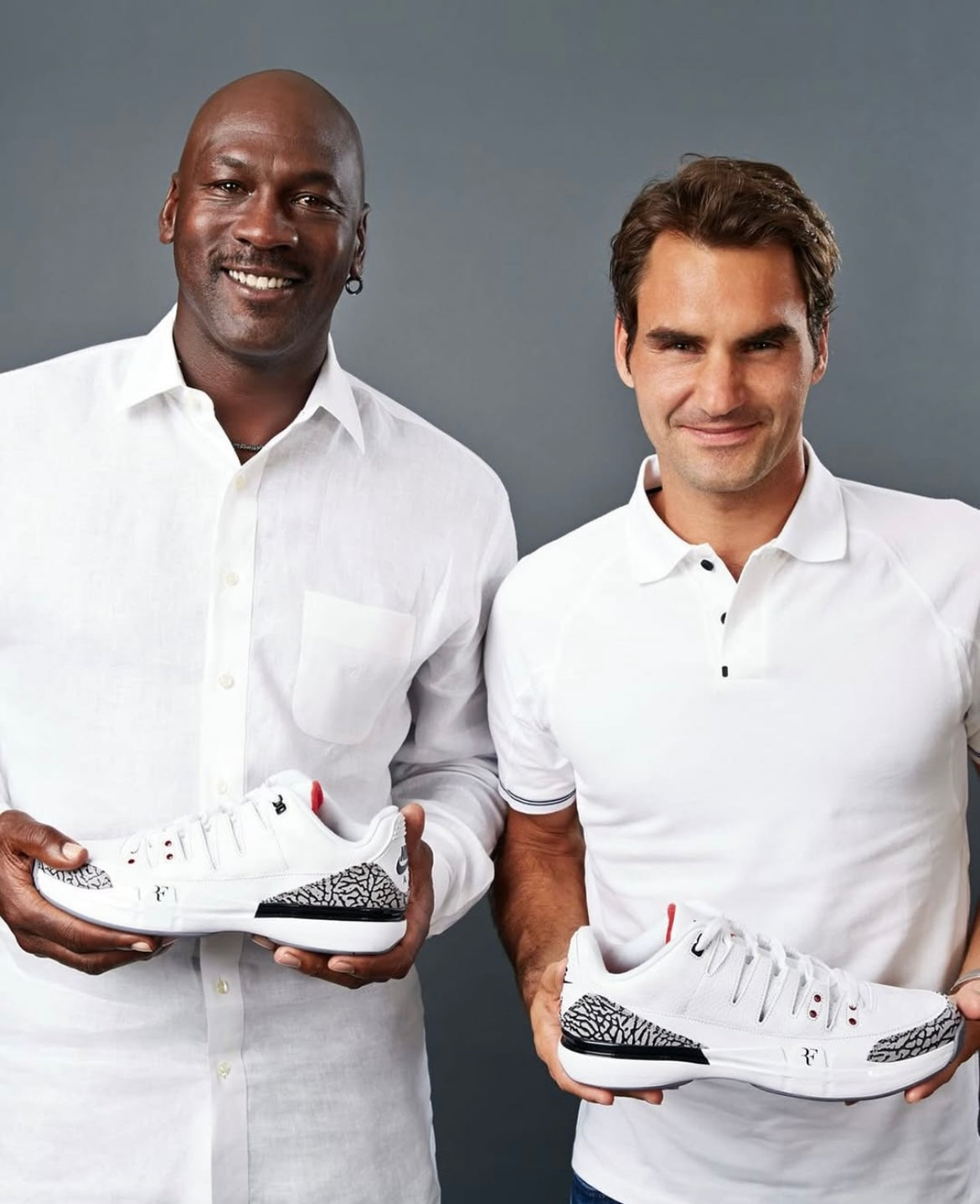 ROGER FEDERER VÀ MICHAEL JORDAN CÙNG NIKECOURT ZOOM VAPOR AJ3 ĐỂ ĐỜI