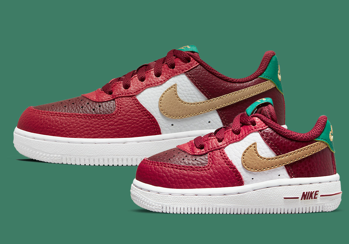 Nike Air Force 1 nhá hàng phiên bản Giáng sinh với màu sắc cực phù hợp