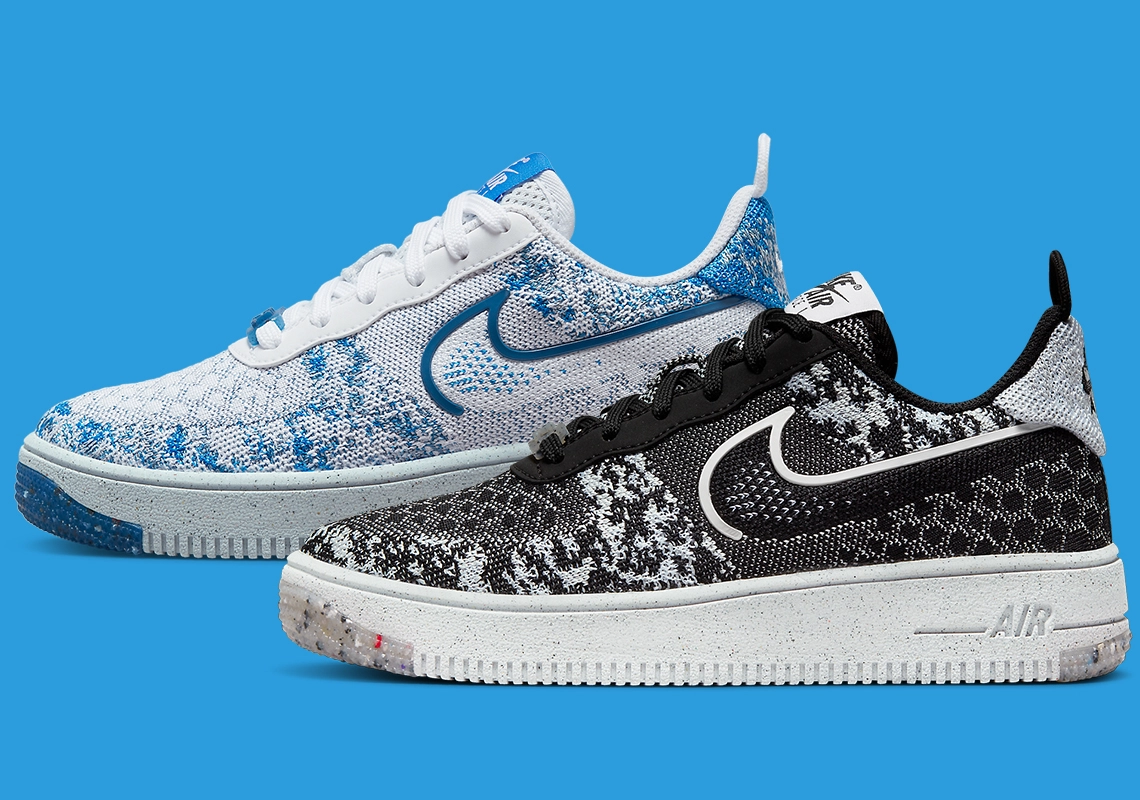 Nike Air Force 1 Crater Flyknit sắp ra mắt ở kích thước trẻ em