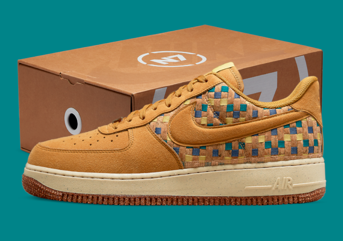 Hình ảnh chính thức của Nike Air Force 1 N7 "Woven Cork"