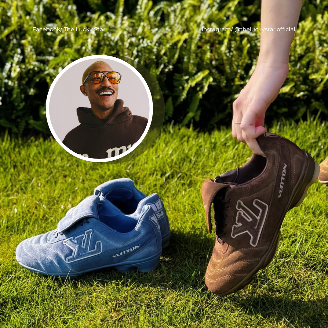 PHARRELL X LOUIS VUITTON RA MẮT GIÀY BÓNG ĐÁ CAO CẤP MÙA THU 2025