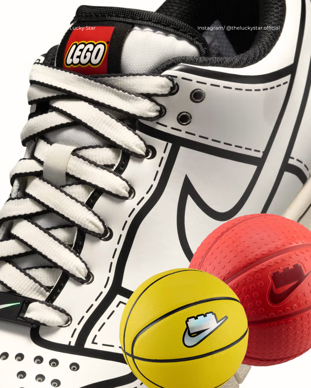 NIKE KẾT HỢP CÙNG LEGO RA MẮT PHIÊN BẢN DUNK LOW DÀNH CHO TRẺ EM