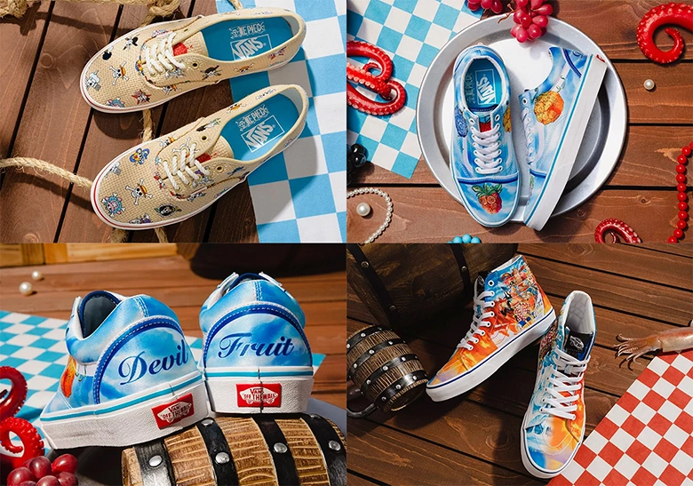 One Piece hợp tác cùng Vans sáng tạo BST độc quyền về "Vua Hải Tặc"