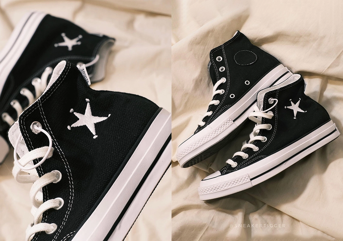 Hình ảnh đầu tiên về The Stussy x Converse Chuck 70