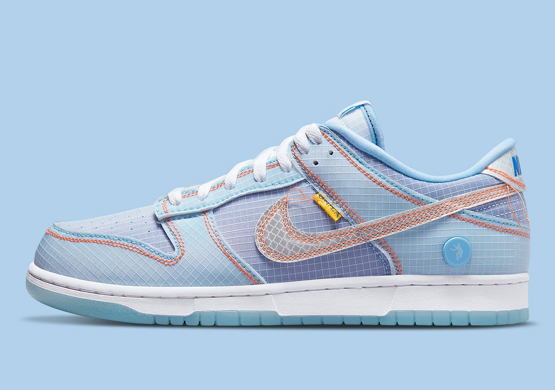 Hình ảnh chính thức của The Union LA x Nike Dunk Low In Blue