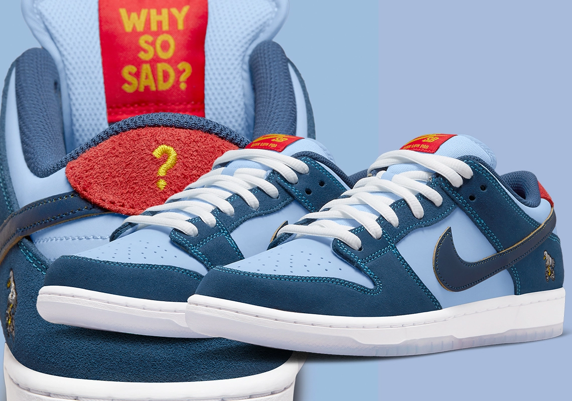 Hình ảnh chính thức của The Why So Sad? x Nike SB Dunk Low