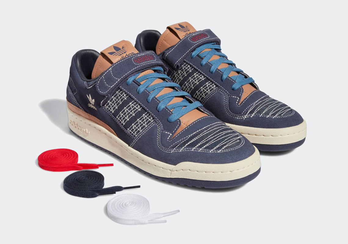 The Sashiko style will be reimagined on the adidas Crafty '84 Low.
