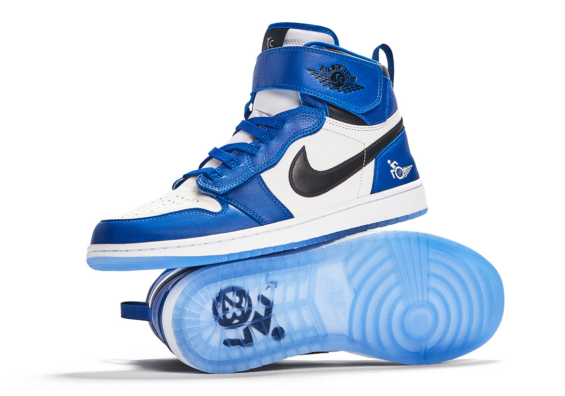 Make-A-Wish và thương hiệu Jordan phát hành một chiếc Air Jordan 1 FlyEase PE dành cho trẻ 13 tuổi , thiết kế bởi Jordan Carranza