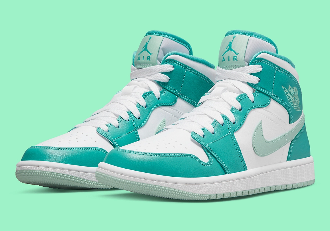 Soothing Island Greens Appears on the Air Jordan 1 Mid