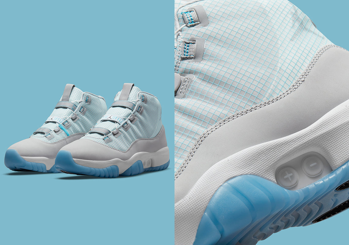 The Air Jordan 11 Adapt returns in college blue.