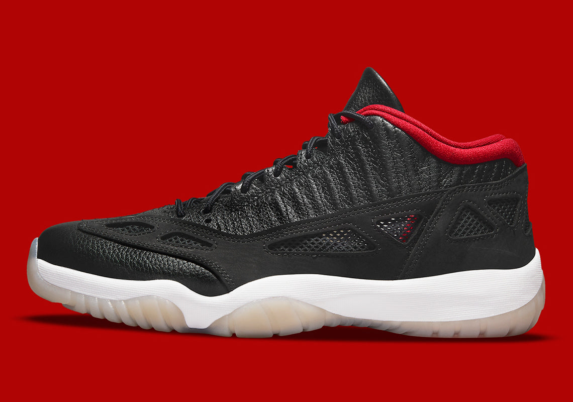 Official Images Of The Air Jordan 11 Low IE “Bred”