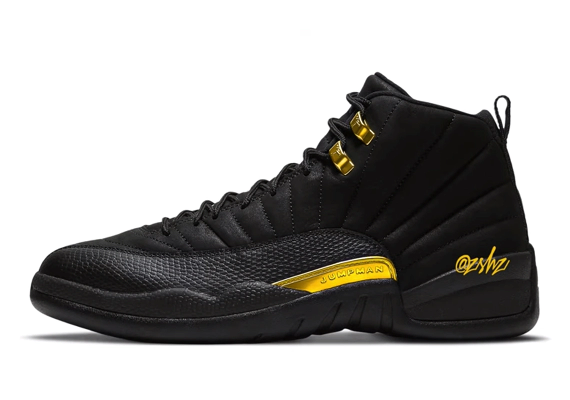 Air Jordan 12 Black Gold Re-Release in October