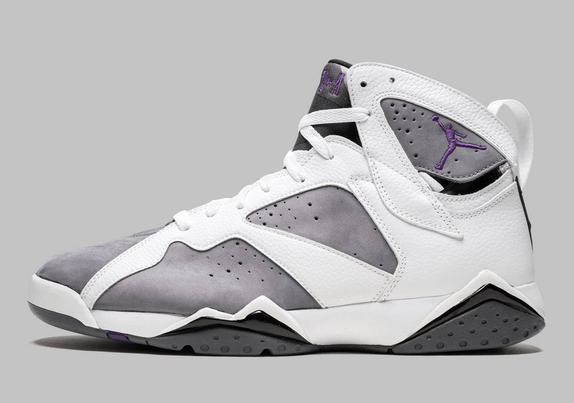 The return in May of the popular Air Jordan 7 Retro 'Flint' colorway.