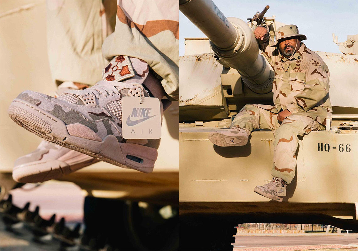 Cha của Aleali May đã truyền cảm hứng cho cô ấy là Air Jordan 4 "Veterans Day" PE