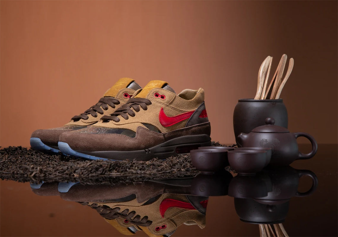 CLOTH x Nike Air Max 1 Inspired by Tea Culture to Release on May 21