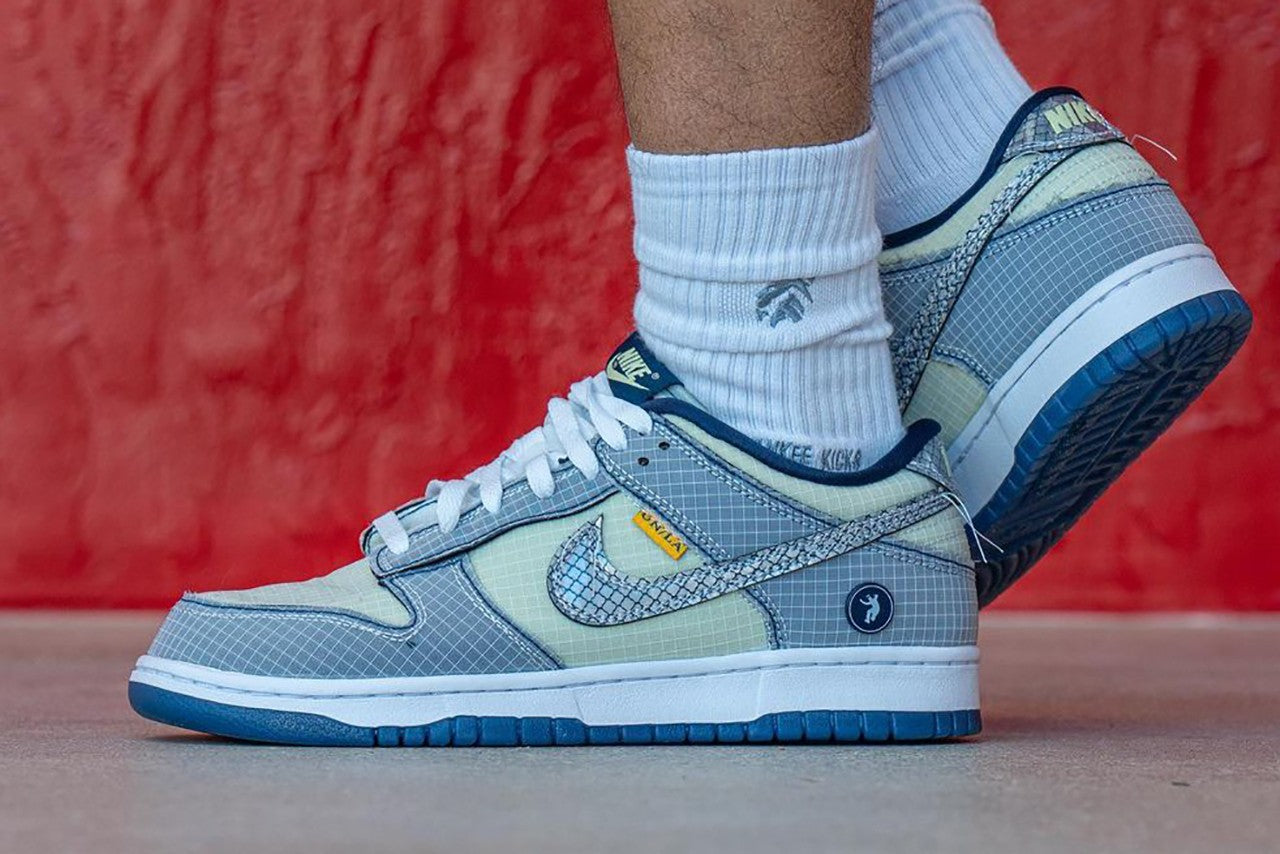 On-Foot Look: Union x Nike Dunk Low "Midnight Navy"