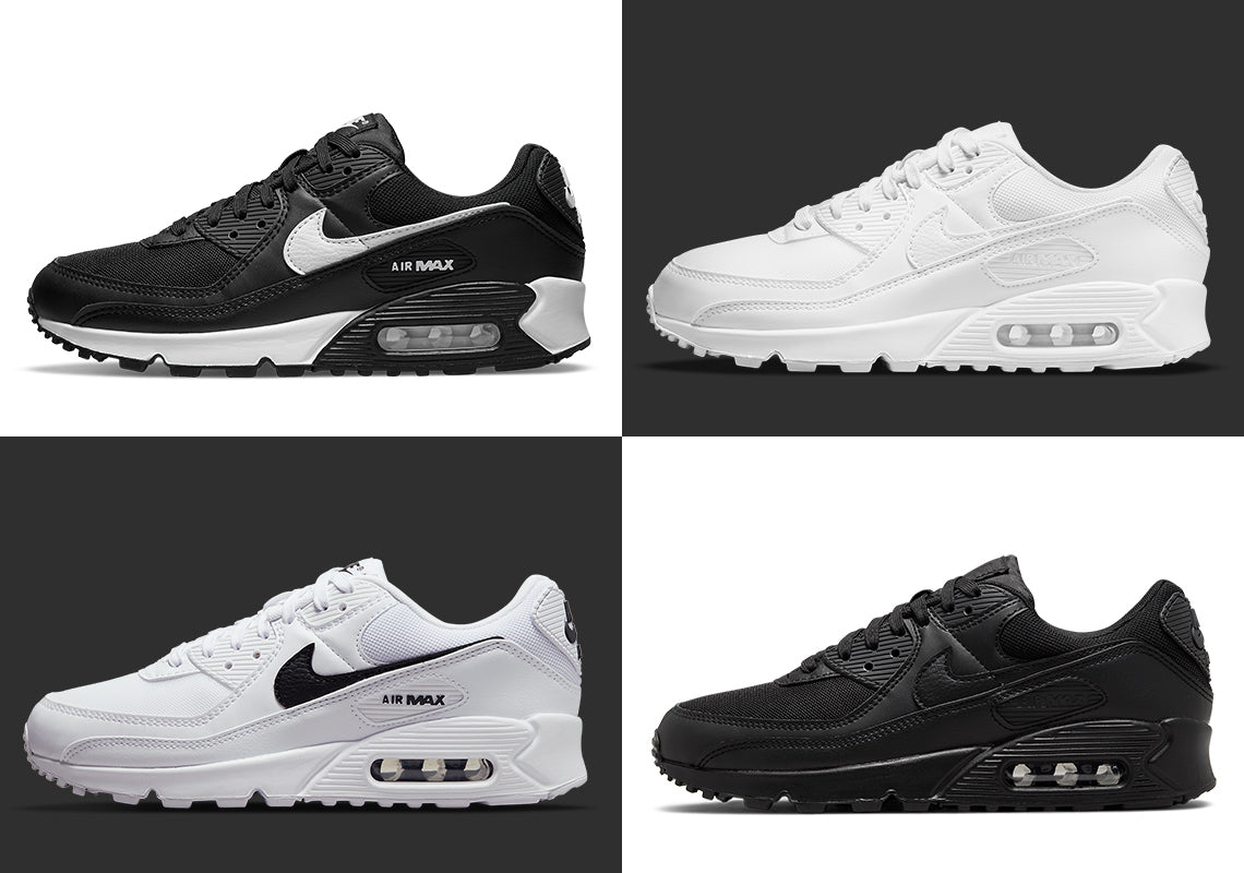 Nike Air Max 90 ra mắt BST thiết yếu với 2 sắc "Đen" và "Trắng"