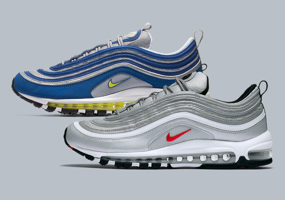 Nike chuẩn bị cho lễ kỷ niệm 25 năm của Air Max 97 với sự trở lại của “viên đạn bạc” và một vài phiên bản mới.