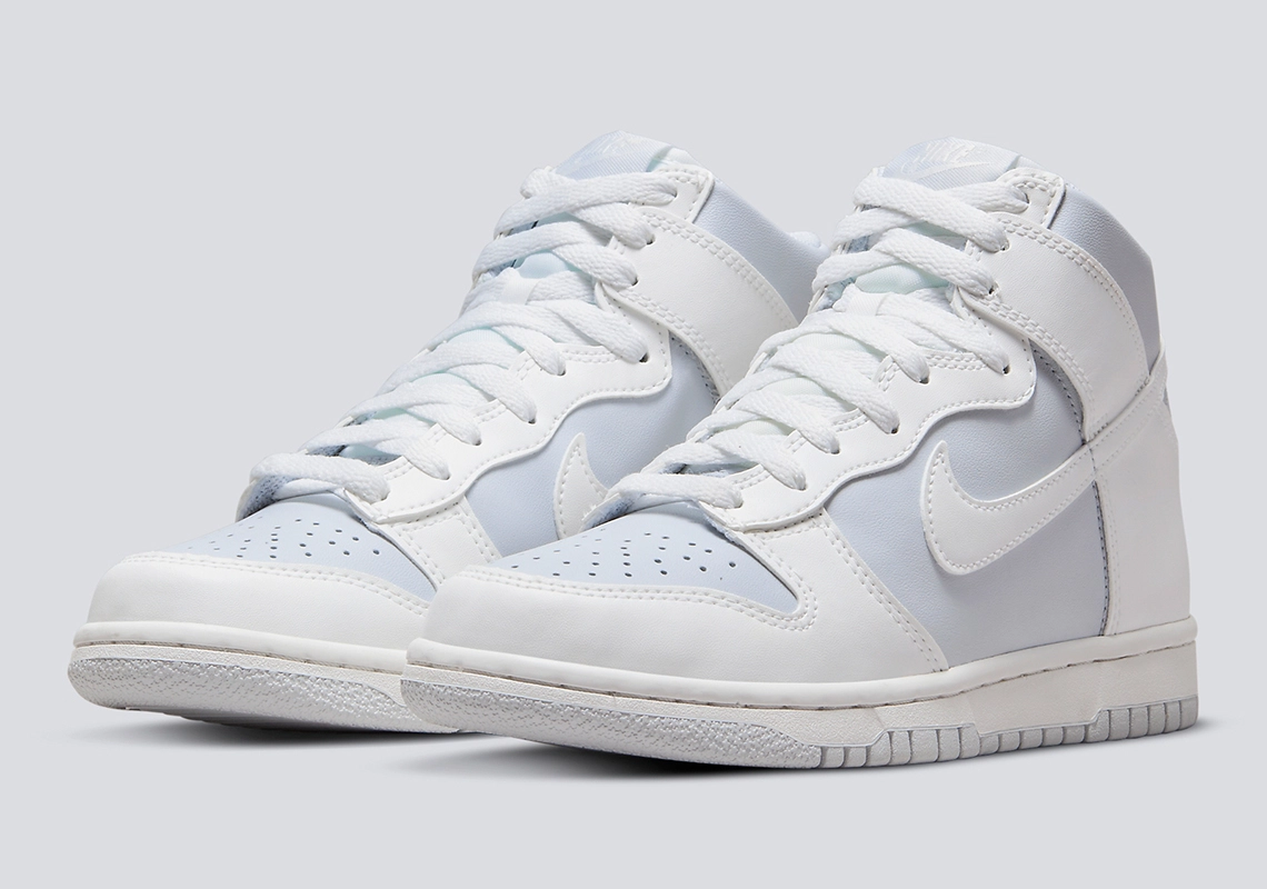 Nike Remakes the Dunk High in “White” and “Grey”