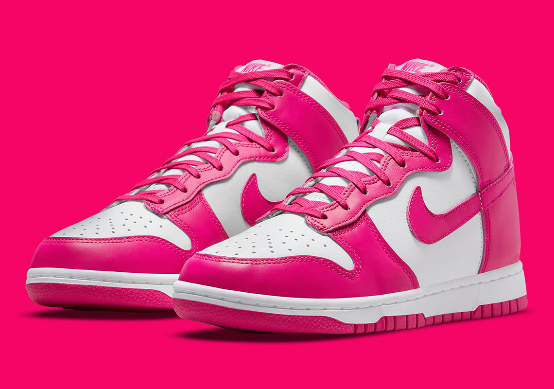 Hình ảnh chính thức của Nike Dunk High "Pink Prime"