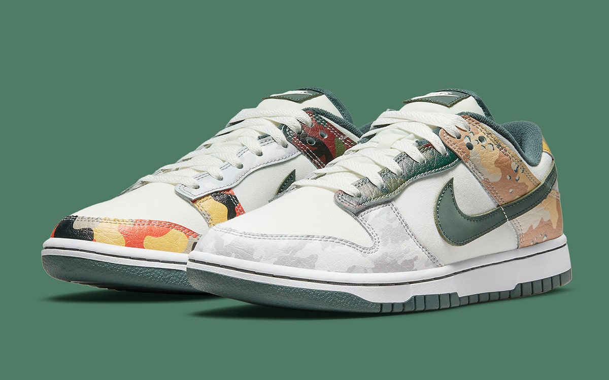 Official Images of the Nike Dunk Low "Camo" Collection