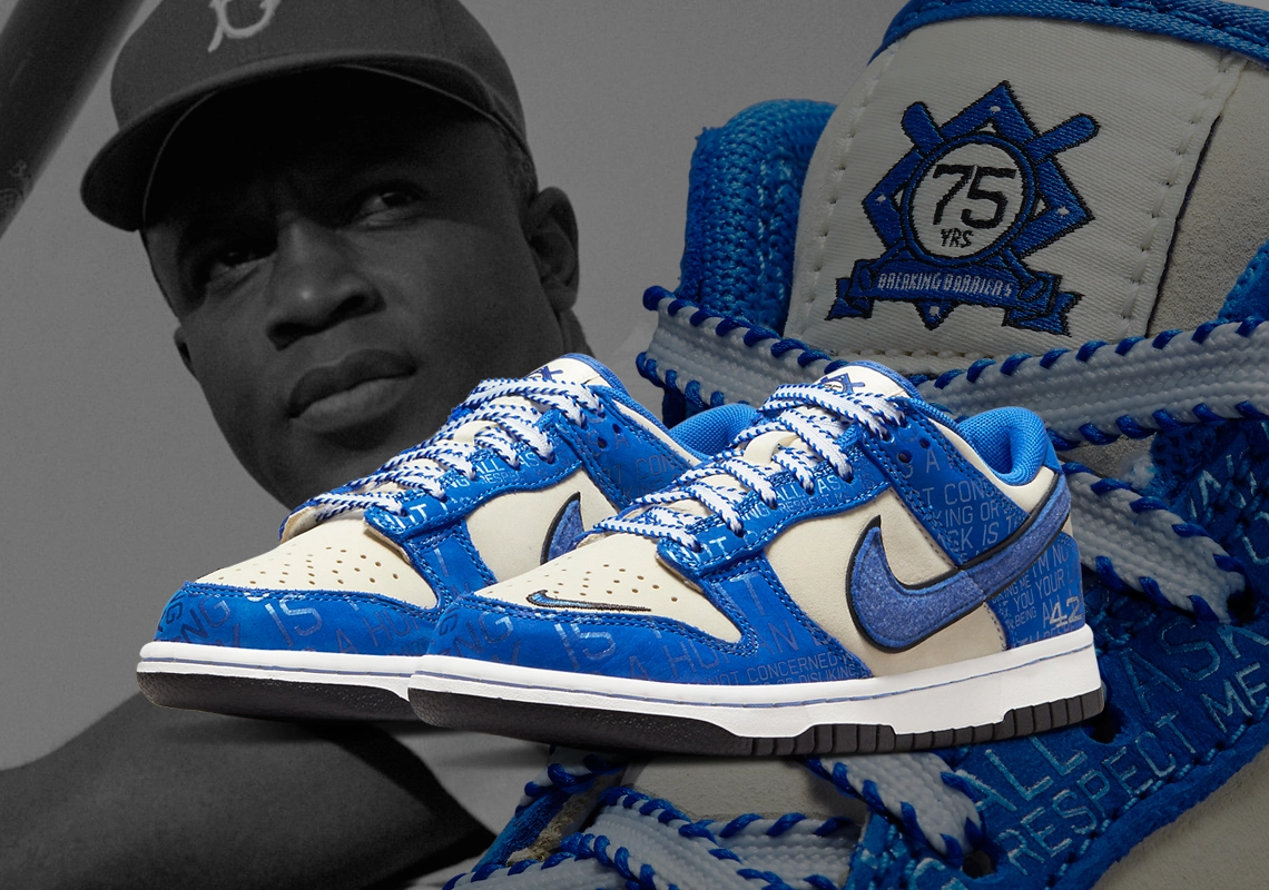 Nike kỷ niệm 75 năm Jackie Robinson "Phá vỡ Rào cản" với Dunk Low