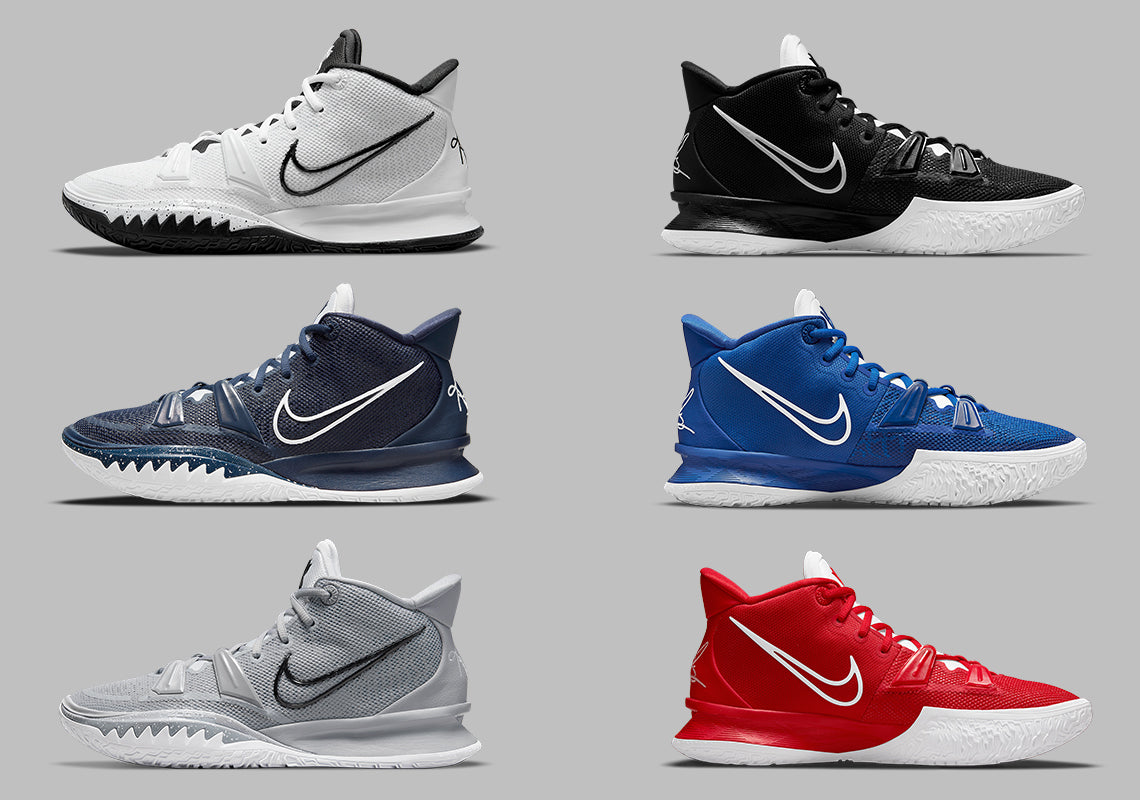 A Half Dozen Nike Kyrie 7 Team Bank Colorways sắp ra mắt.