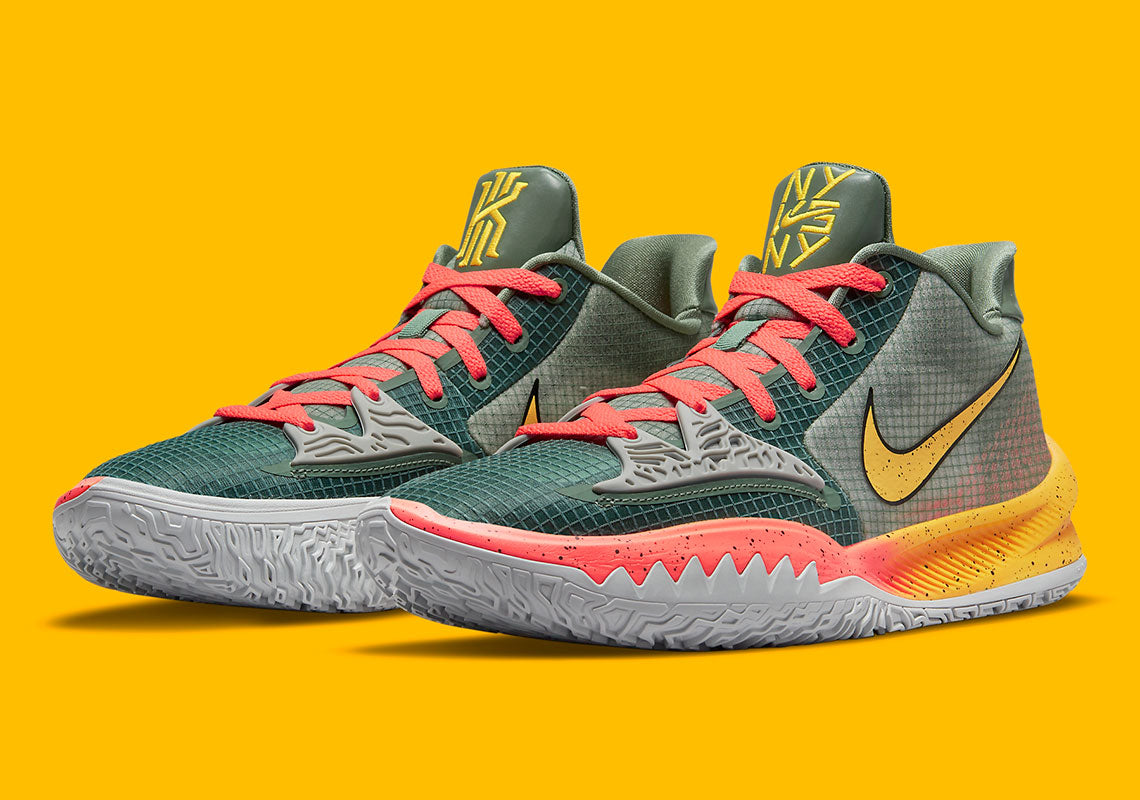 Nike Kyrie Low 4 "Sunrise" Celebrates Annual Event Between NY and NY Hoops Energy