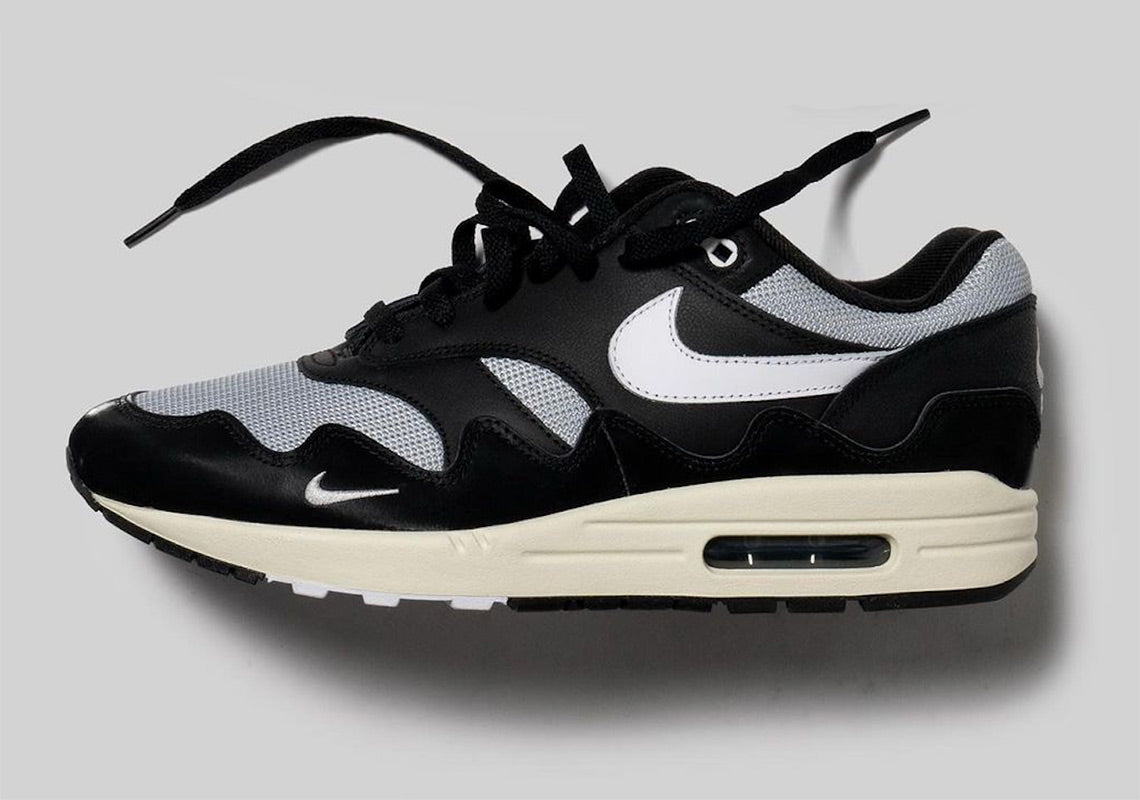 Patta x Nike Air Max 1 Reveals 4th Colorway with Black Colorway.