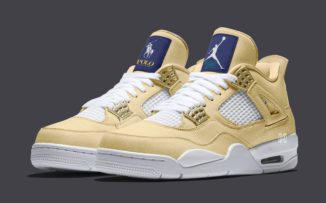 Concept look Ralph Lauren x Air Jordan 4 “Polo Pack” - the long-awaited masterpiece.