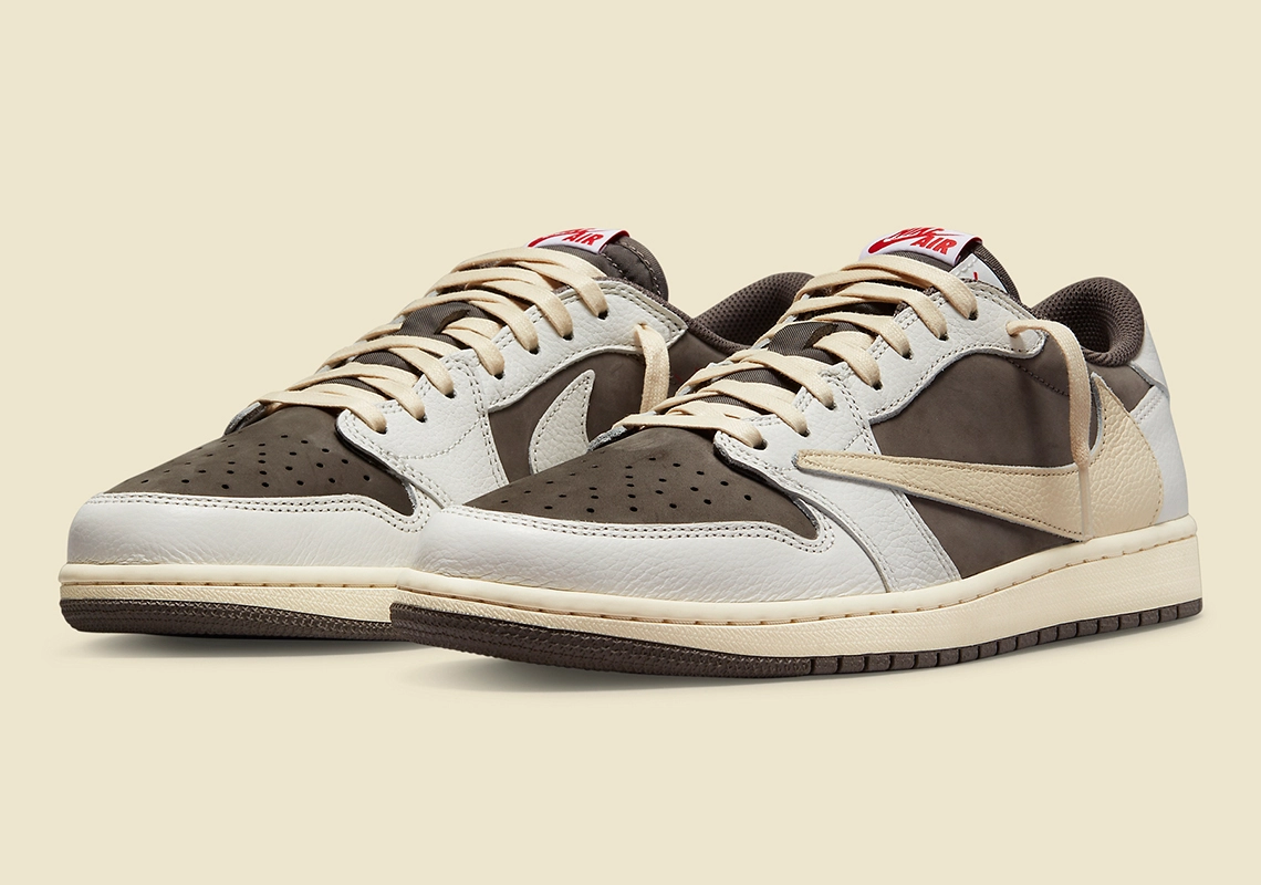 Travis Scott x Air Jordan 1 Low OG “Reverse Mocha” will officially release on July 21