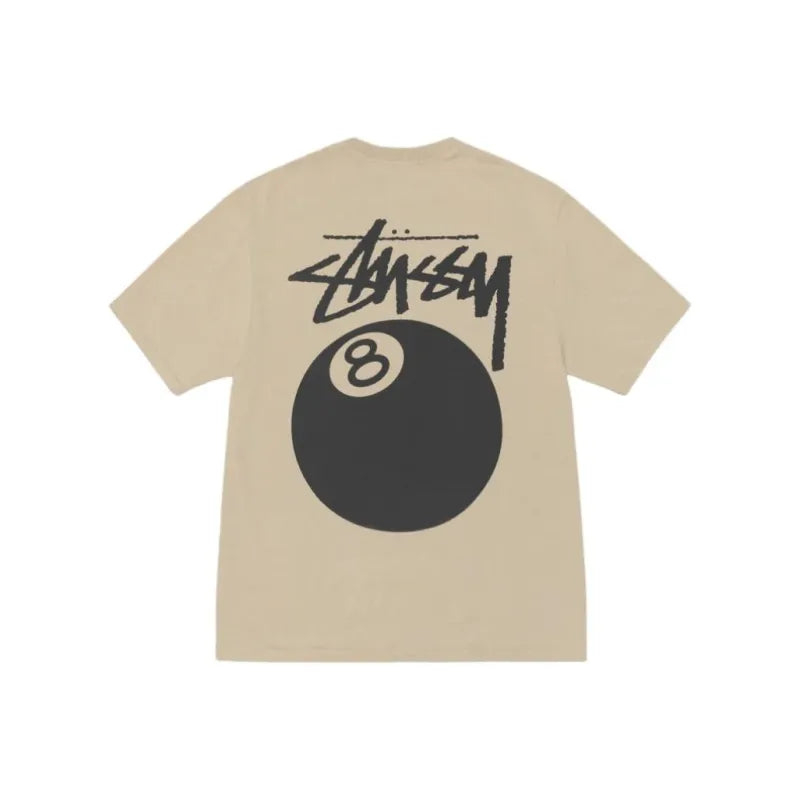 Stussy 8 Ball Tee Pigment Dyed T-shirt - Khaki