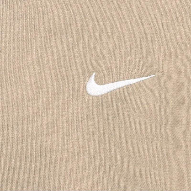 Nike Long Sleeve NSW Sweatshirts Men's Off-White Brush Lined University