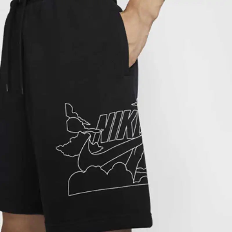 Nike 2024 Men's Club FT Bolt Knit Shorts - Black