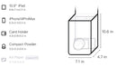 Nike Polyester Lunch Bag Handbag Mini Unisex - White
